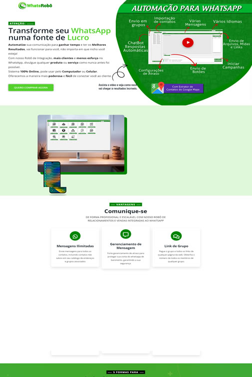 Sistemas: Automação de WhatsApp